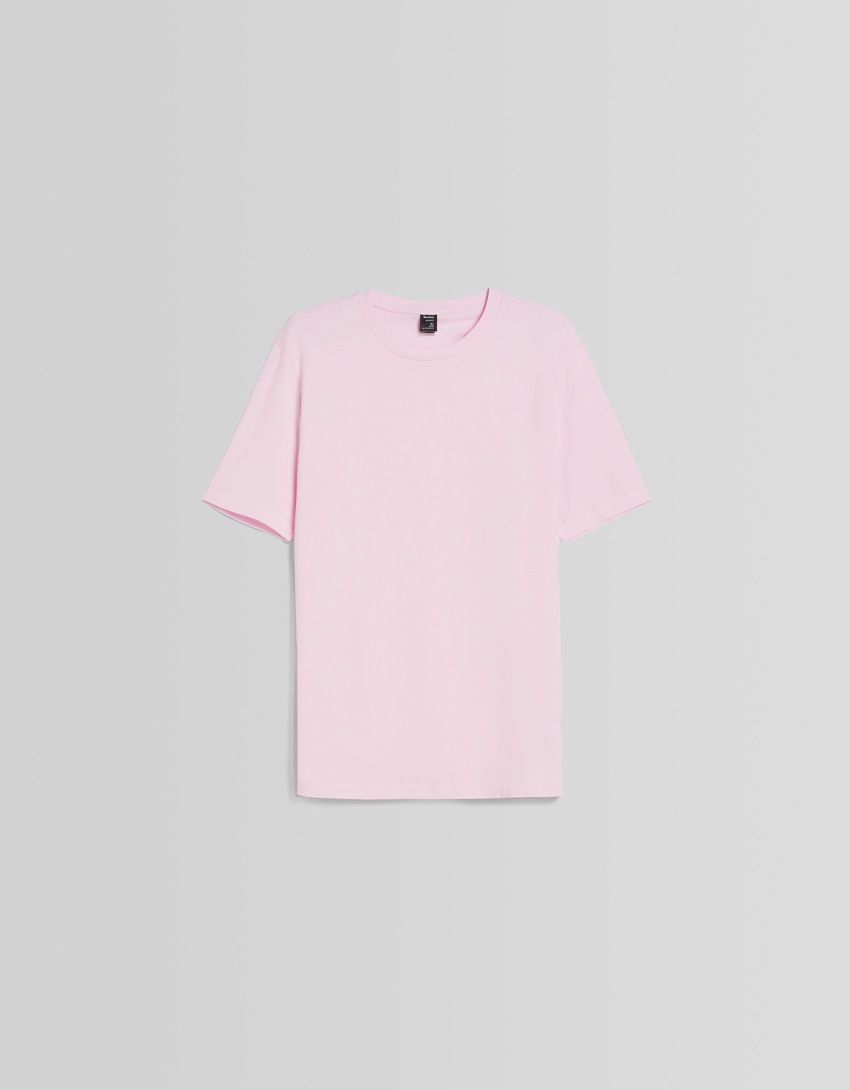 Camiseta de manga curta com modelagem regular