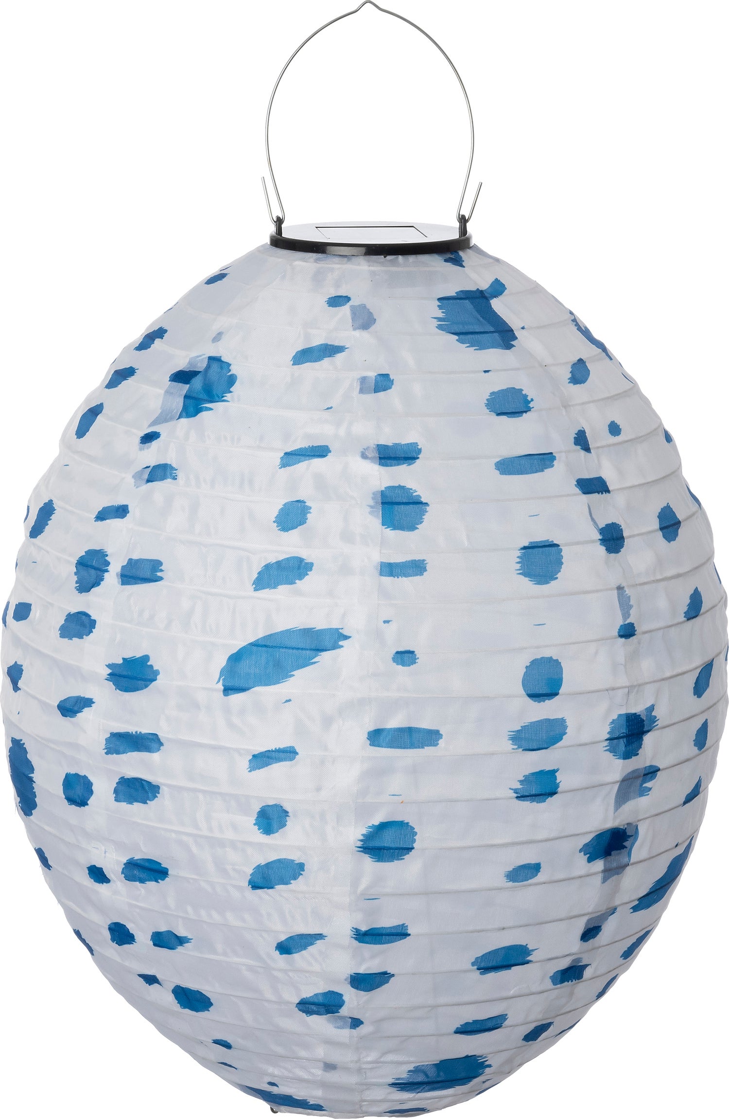 Intratuin solar lampion wit D 30 H 36 cm