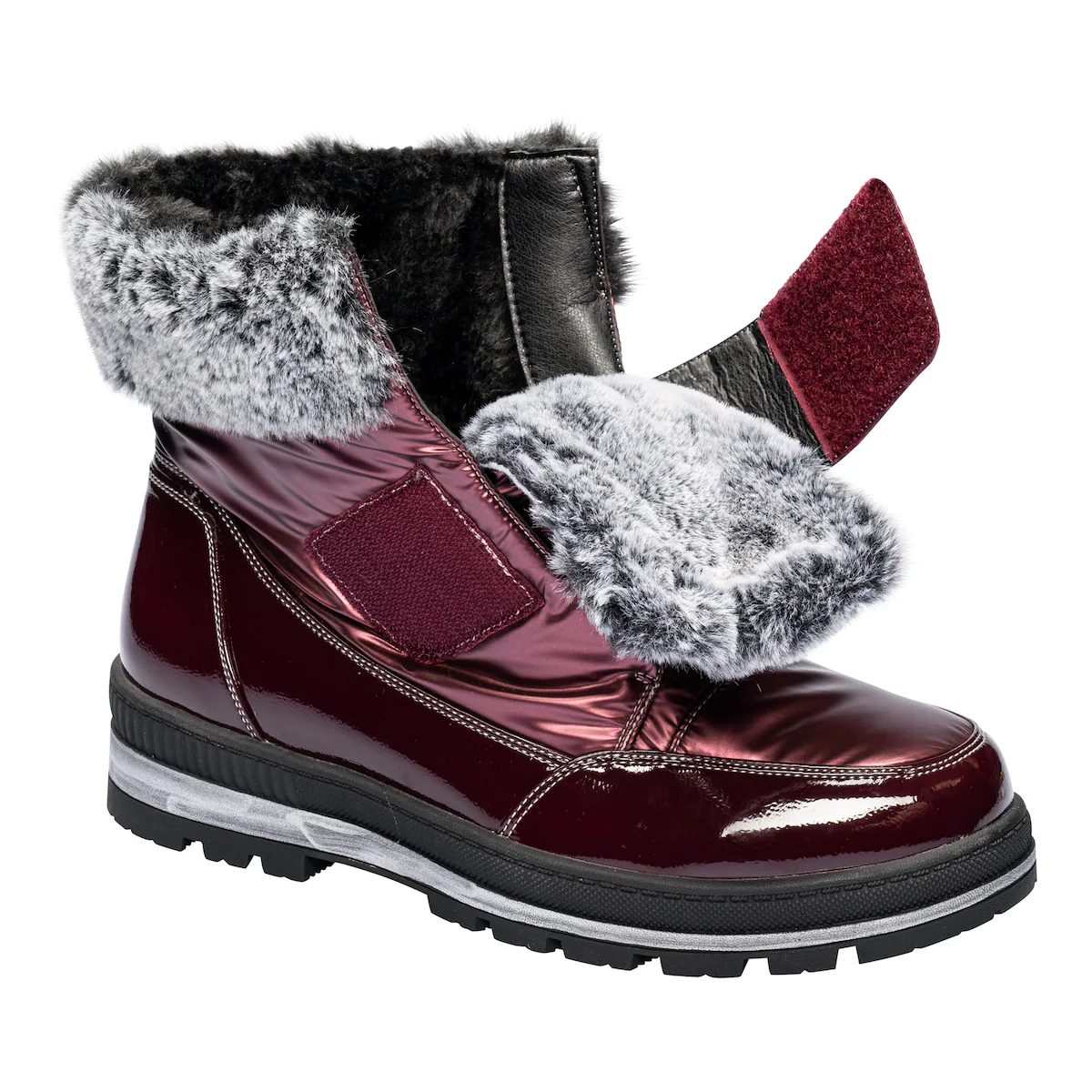 wonderwalk - Klettstiefel „Leonita“ - bordeaux