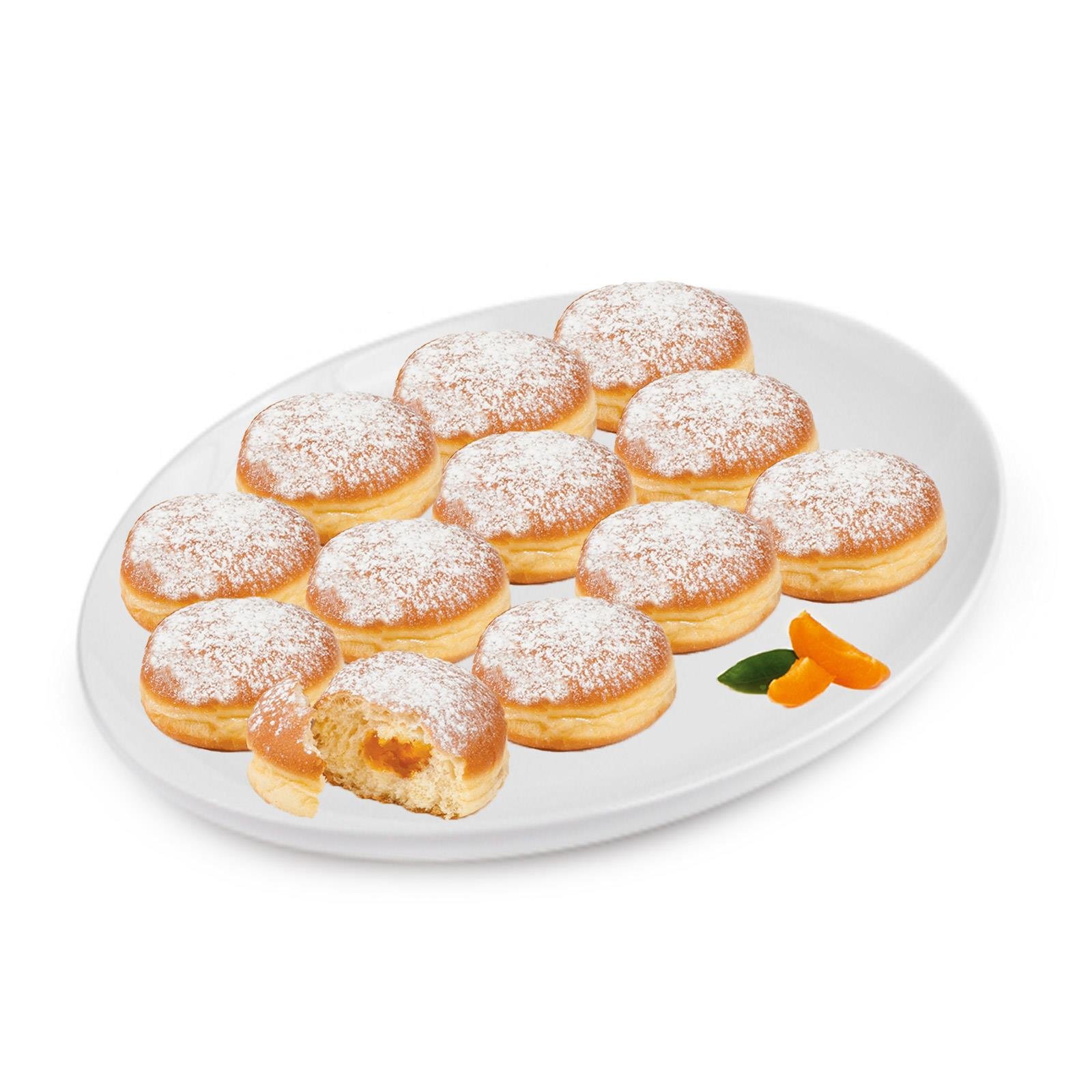 Marille Krapfen 12er