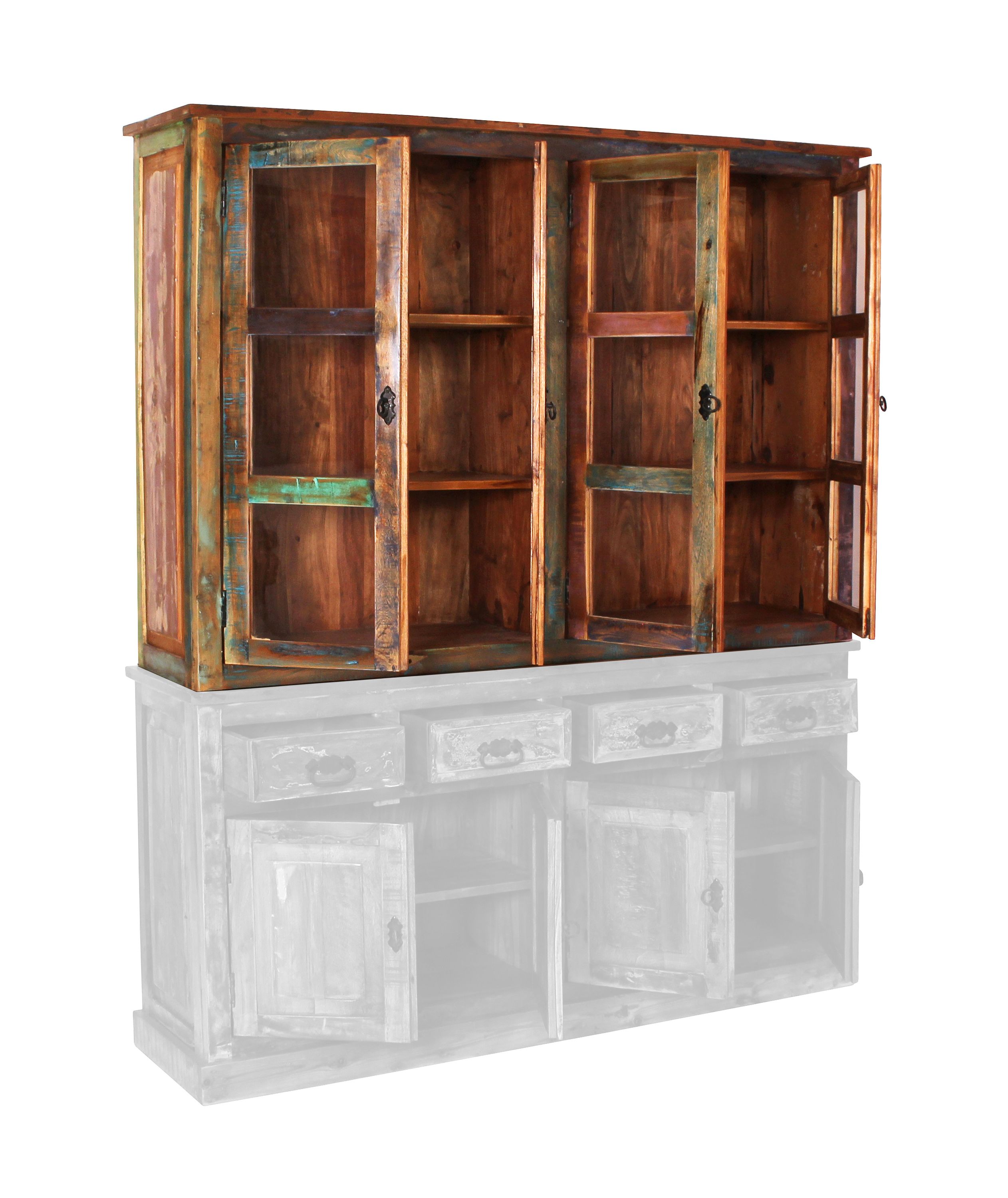 Sideboard Riverboat Altholz Kommode Wohnzimmer Esszimmer Schubladen Schrank