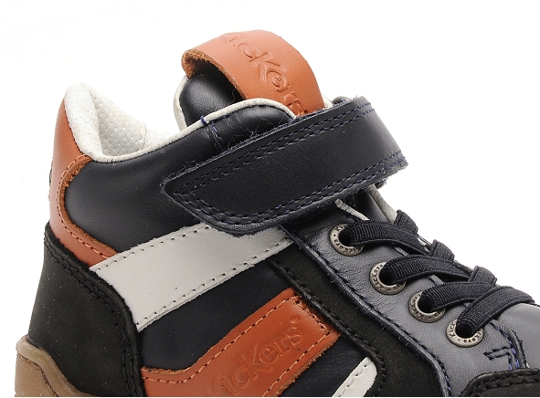 Kickers boots bottine enfant wincky cdt noir