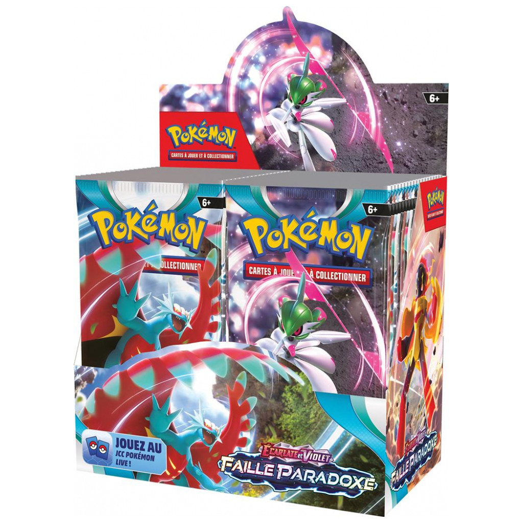 Pokémon EV04 : Écarlate et Violet – Faille Paradoxe - Boîte de 36 boosters