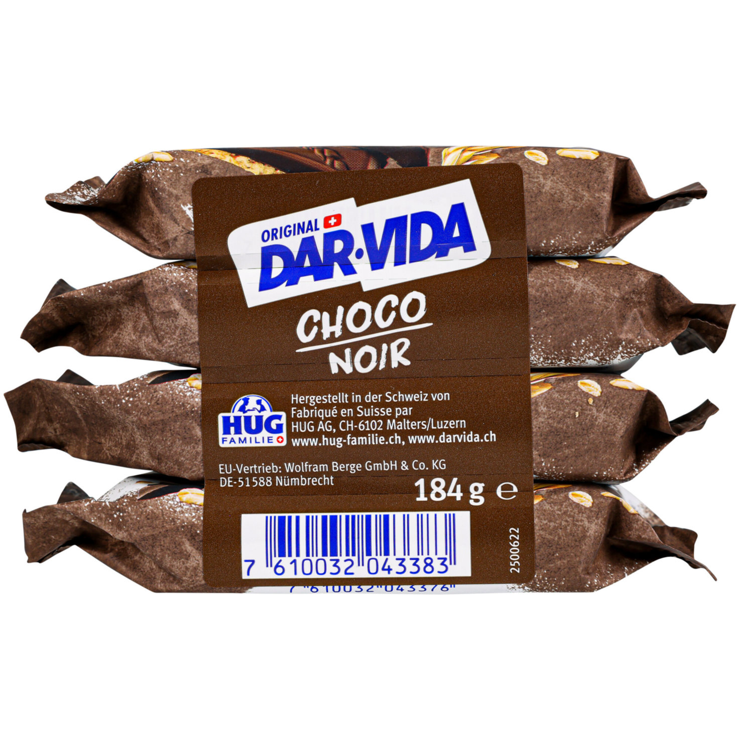 Dar-Vida Choco noir 4 Portionen