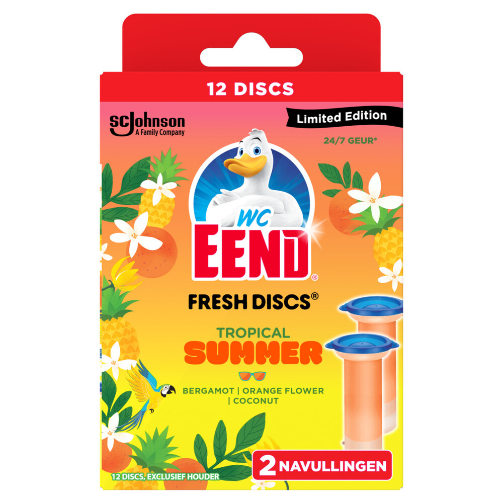 WC Eend Fresh Discs Tropical Summer72 ml