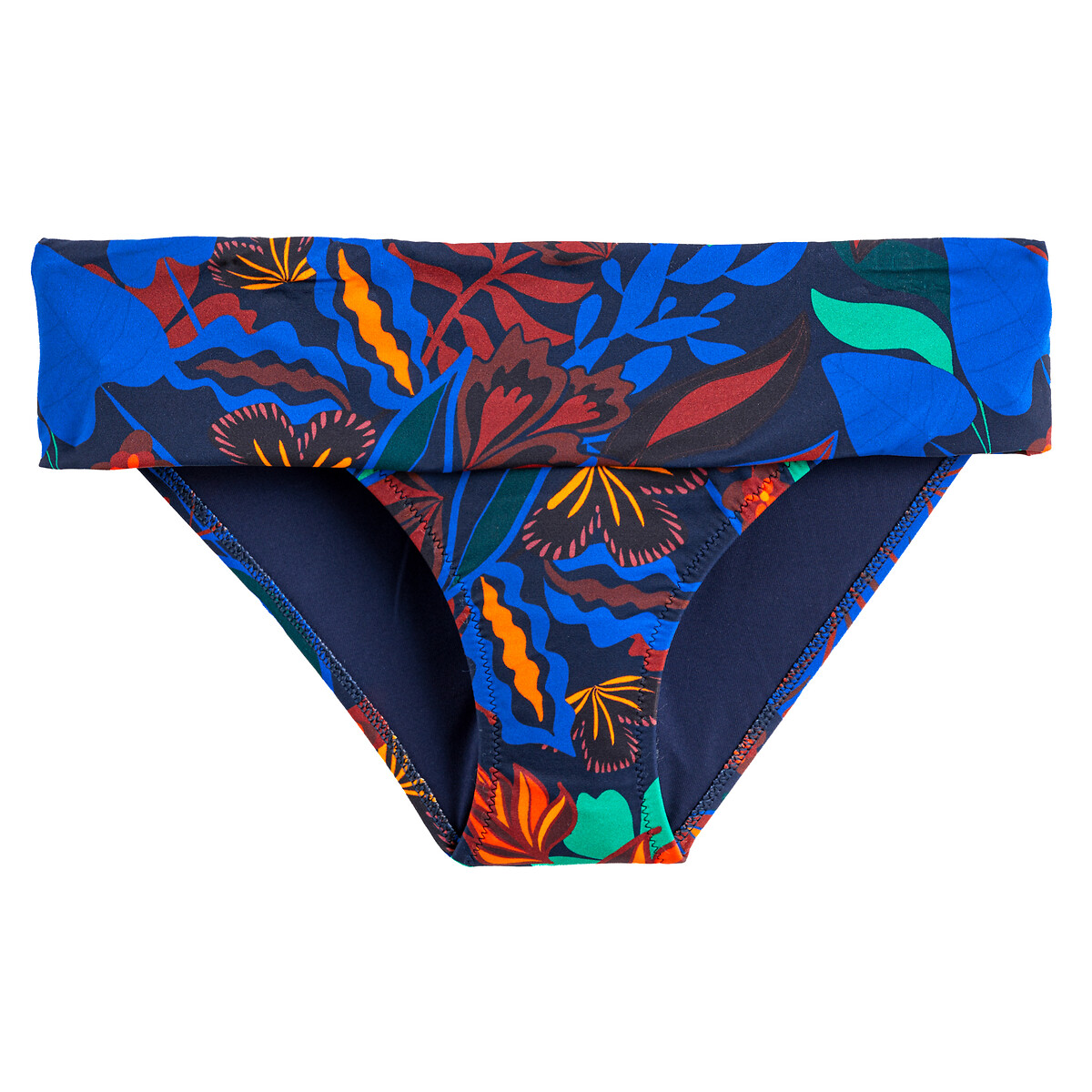 COLEÇÕES LA REDOUTE<br>Calcinha biquíni, estampa exótica