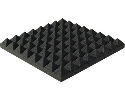 Akoestisch schuim Akupur piramideschuimplaat 40x40x3 cm
