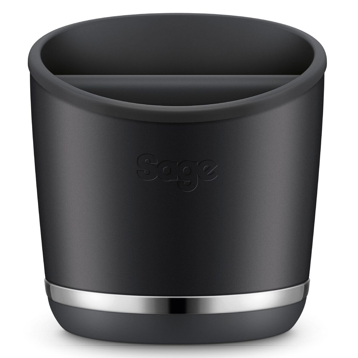 the Knockbox 10™ kaffeboks, black truffle