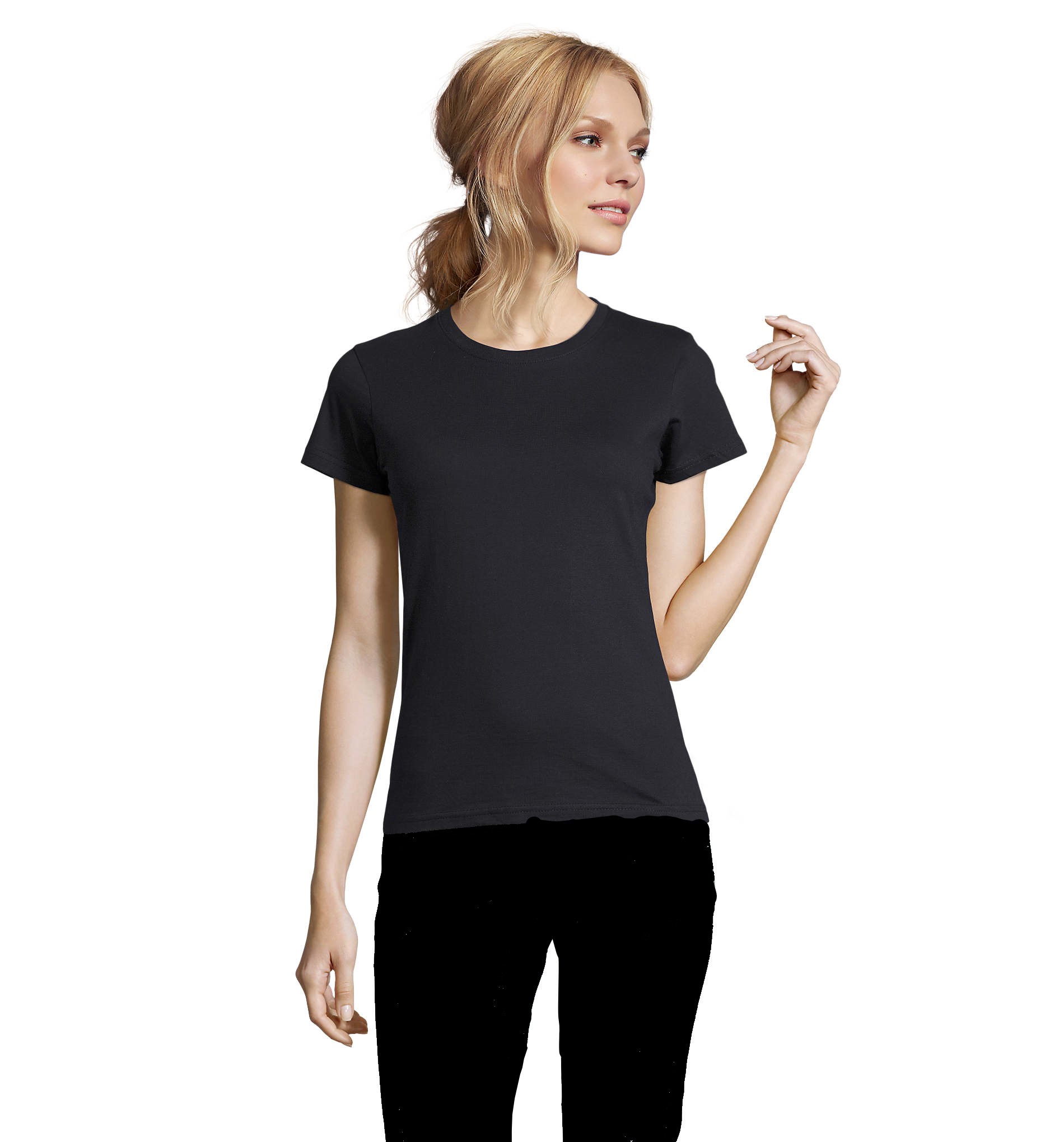 Camiseta Sols Imperial de gola redonda