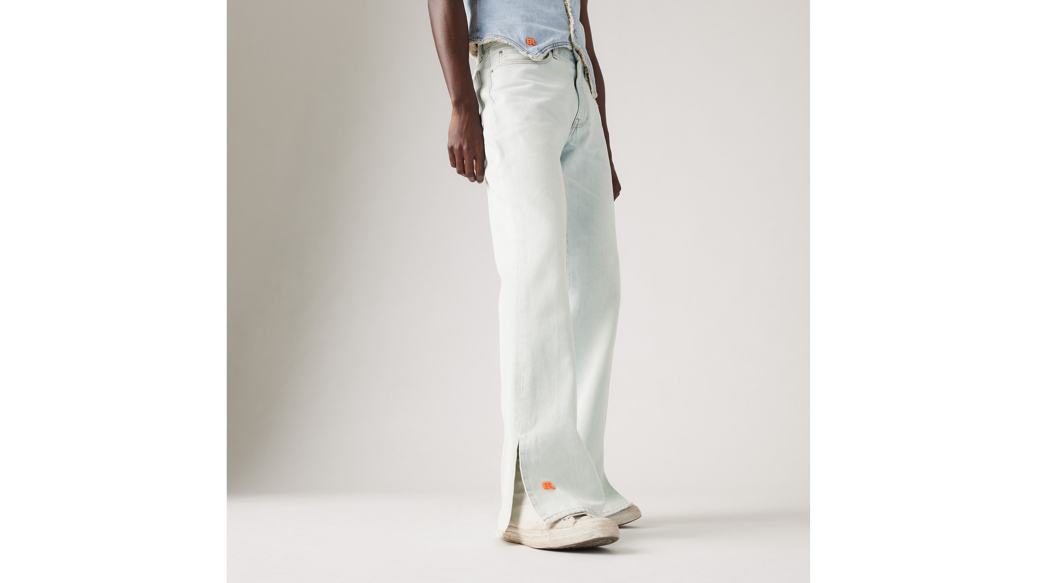 Levi's® x ERL Jean Bootcut - Light Indigo - Bleu
