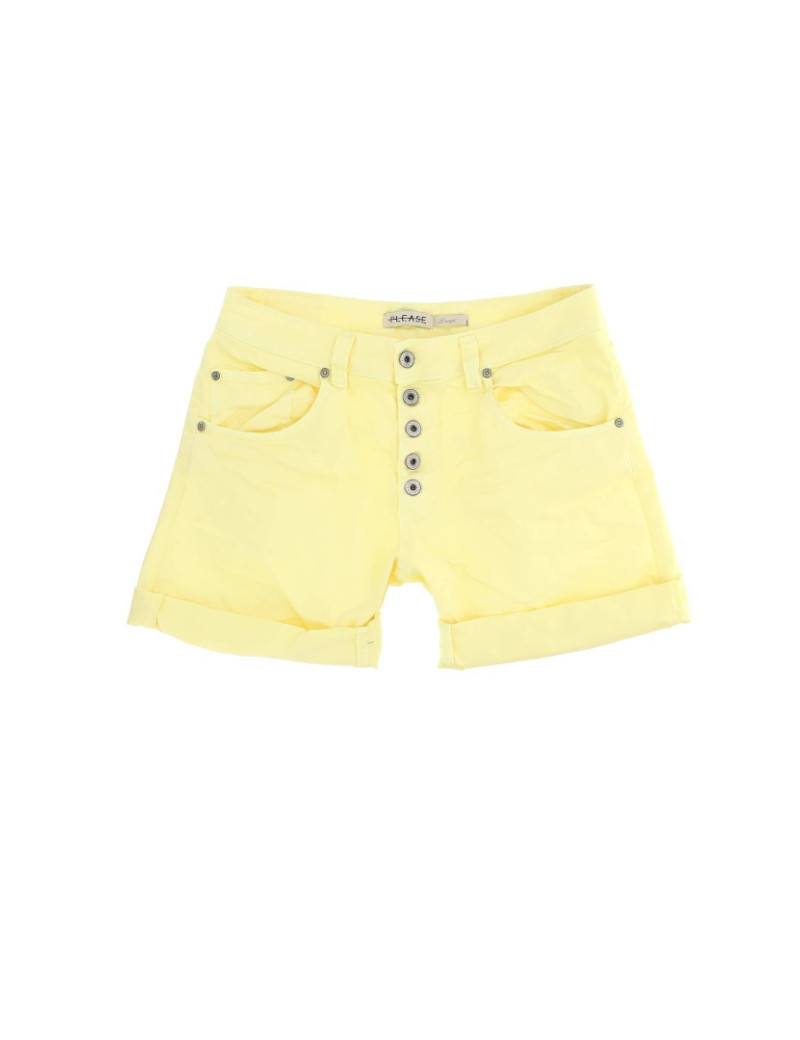 PLEASE SHORT DROIT P88 JAUNE