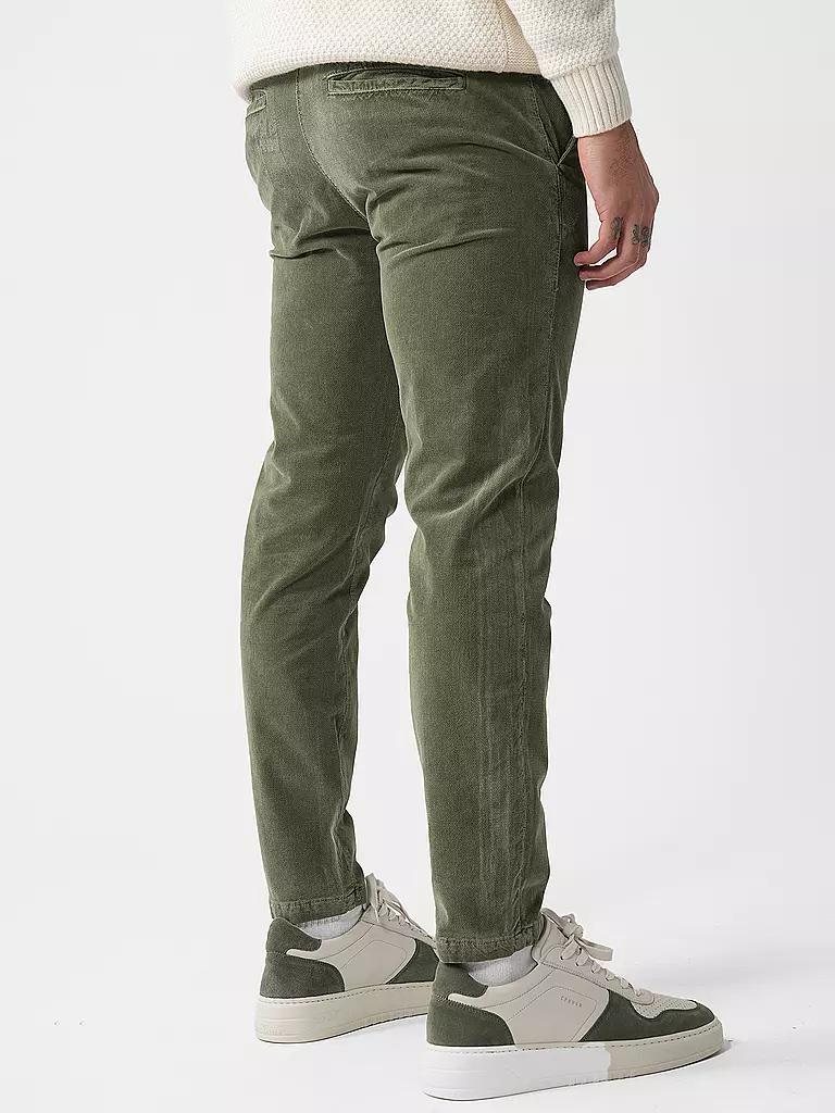 MAC Cordhose Tapered Fit GRIFFIN  olive