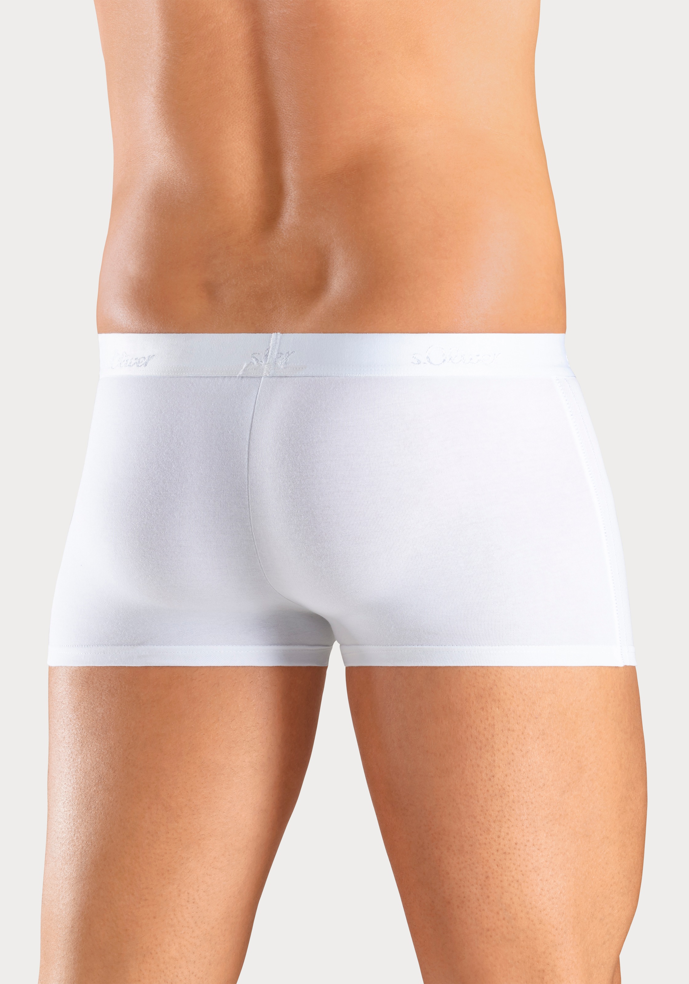 s.Oliver Hipster, 2 Stk. knapp sitzende Boxershorts aus weichem Modal