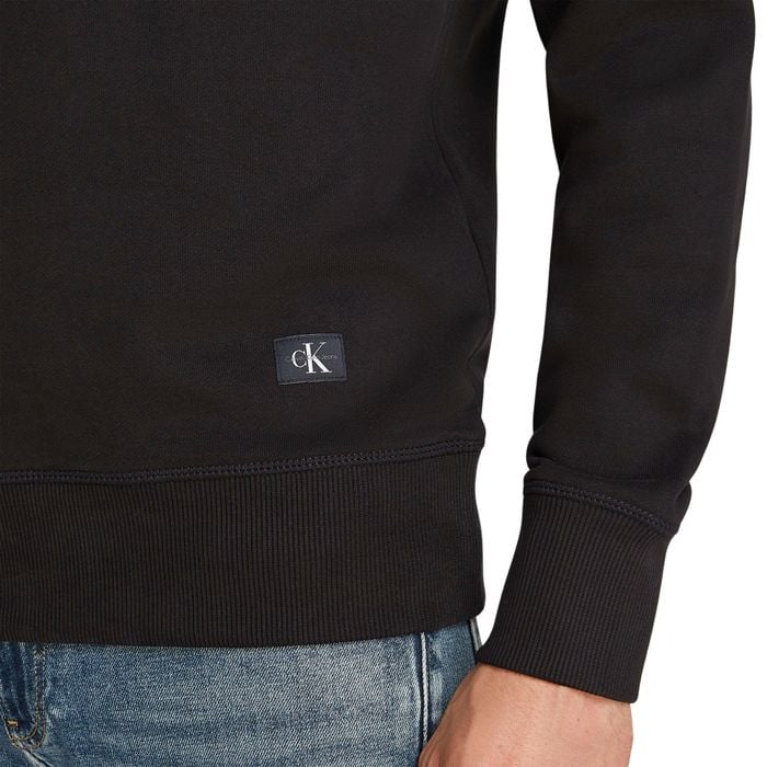 Calvin Klein Woven Label Crewneck Sweater Heren