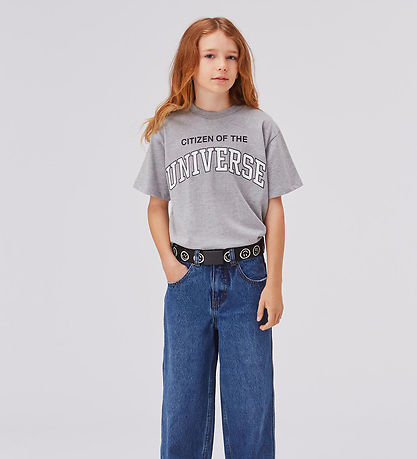 Molo T-shirt - Riley - Gråmeleret