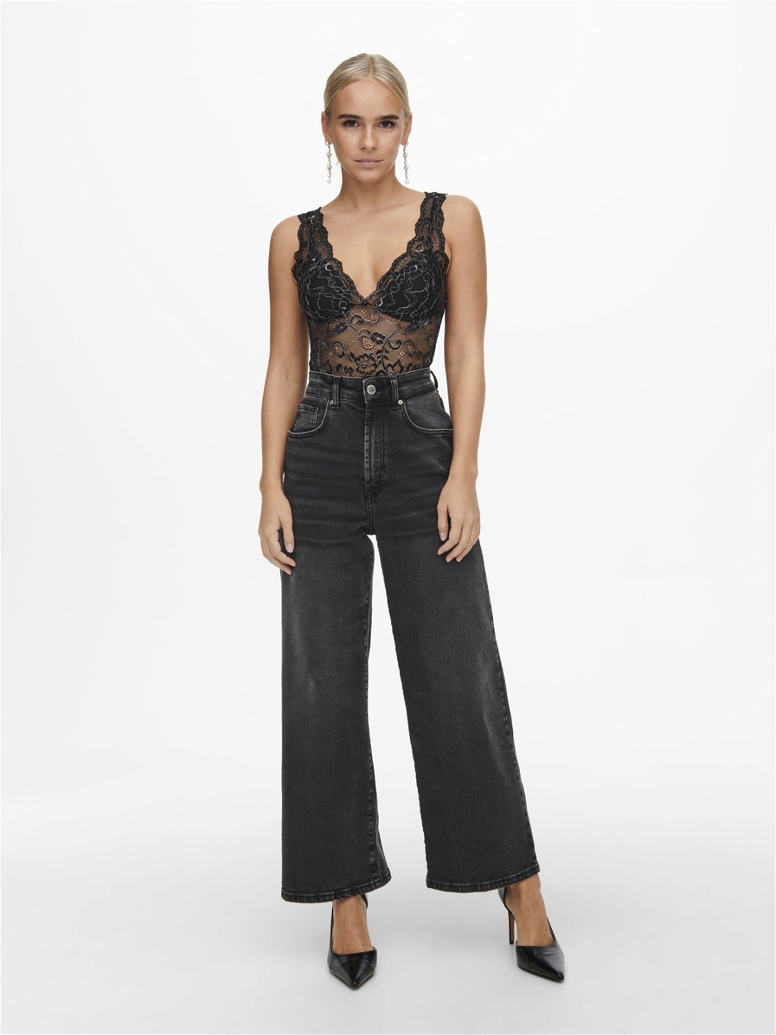ONLCHLOE Bodystocking Black