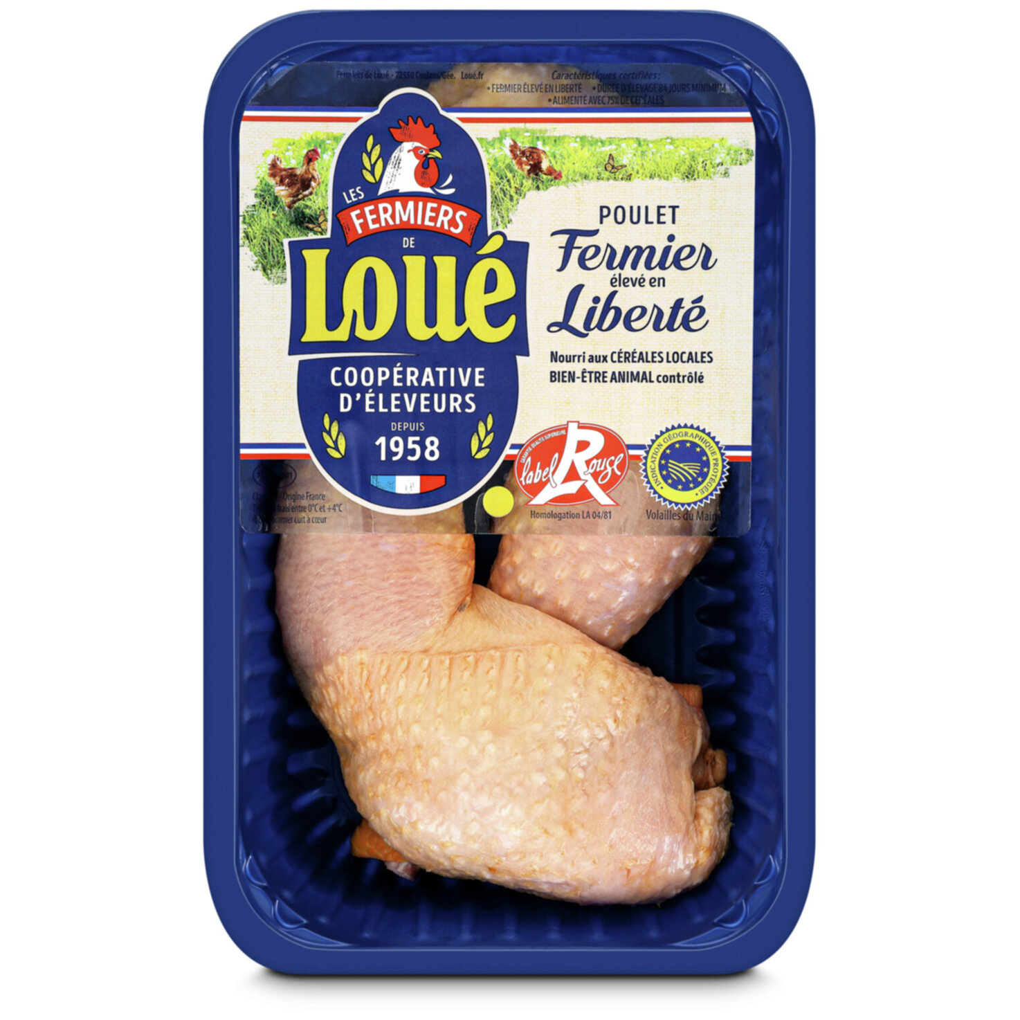 Loué Pouletschenkel