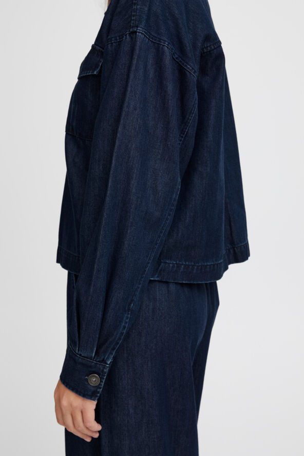 ICHI IHAUBREY JA Washed dark blue