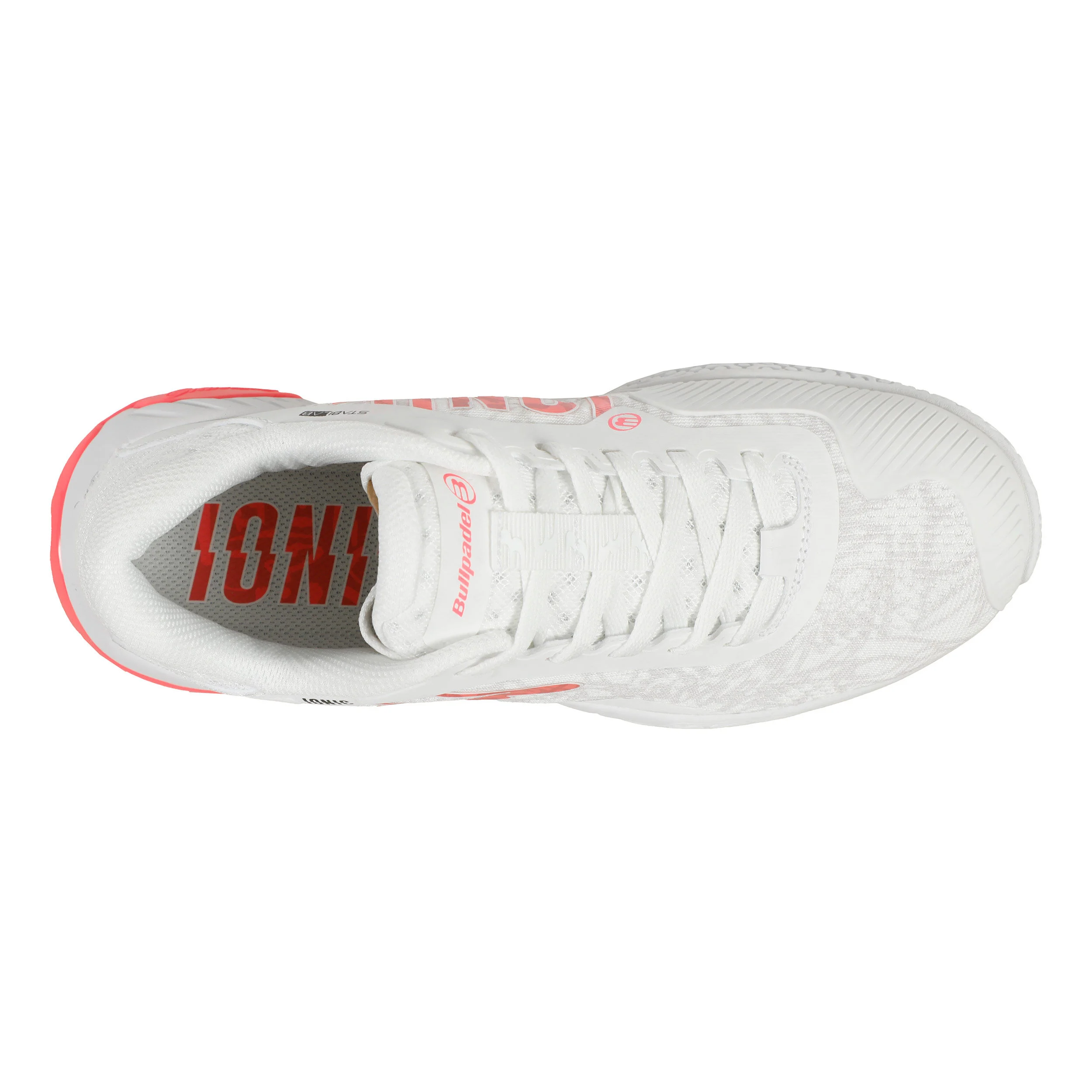 Bullpadel IONIC 25V Chaussures Padel Femmes - Blanc , Rosé