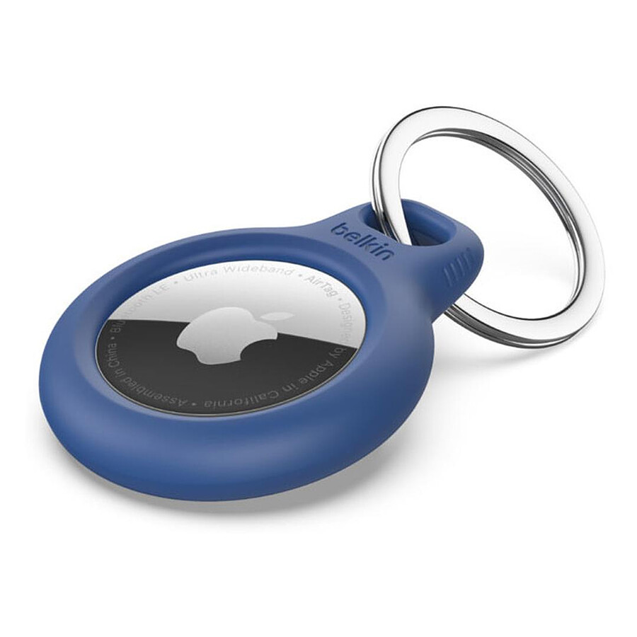Belkin Protection Airtag avec anneau - Bleu