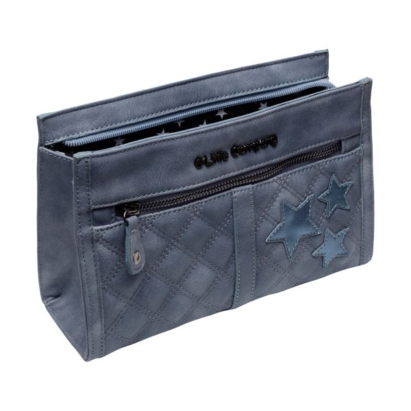 Little Company Bo Quilted Toilettas Blauw