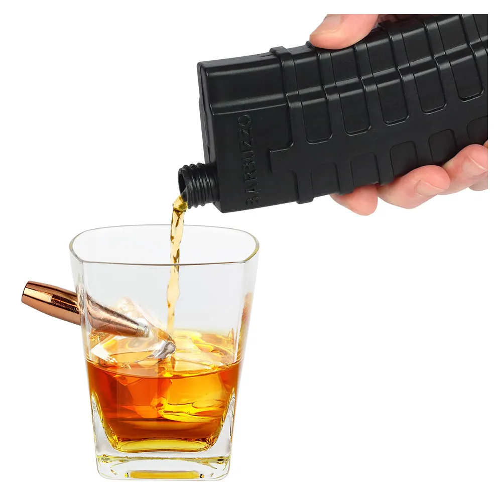 Caliber Gourmet -  Caliber Gourmet Flachmann AR-Magazin schwarz