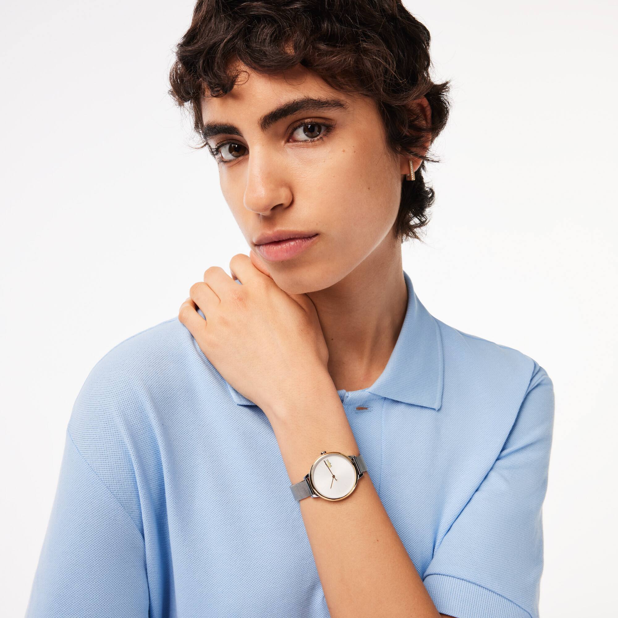 Cannes Dreizeigeruhr Uhren - Weiss - Lacoste - Damen
