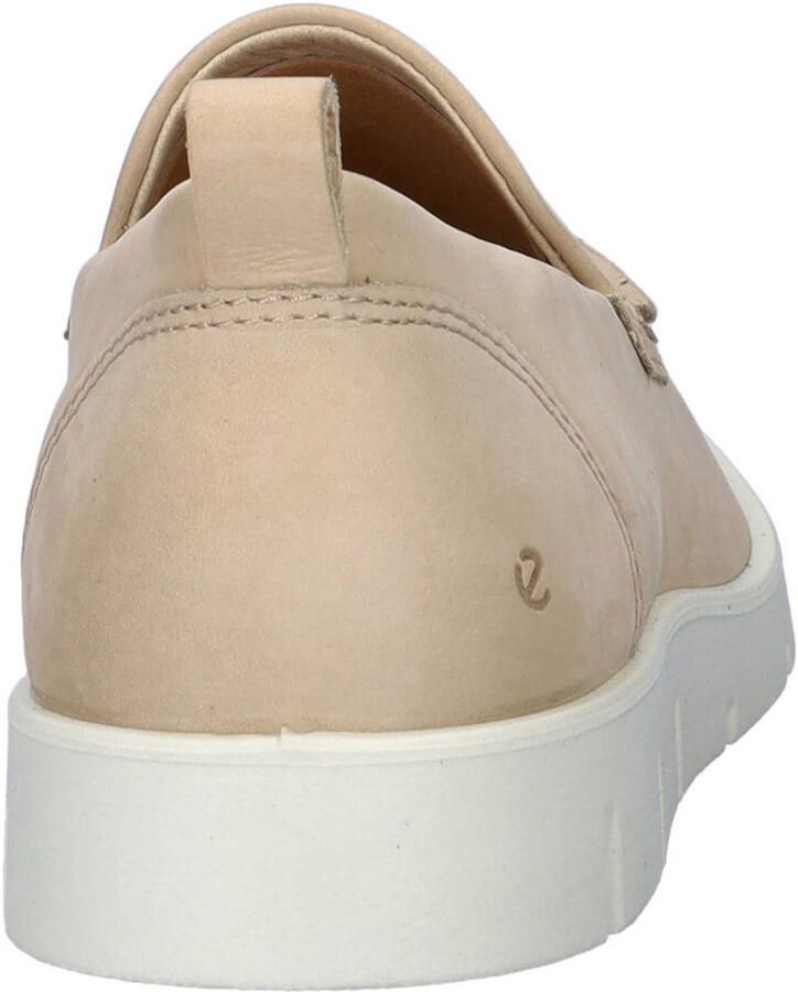 Ecco Bella nubuck instappers beige