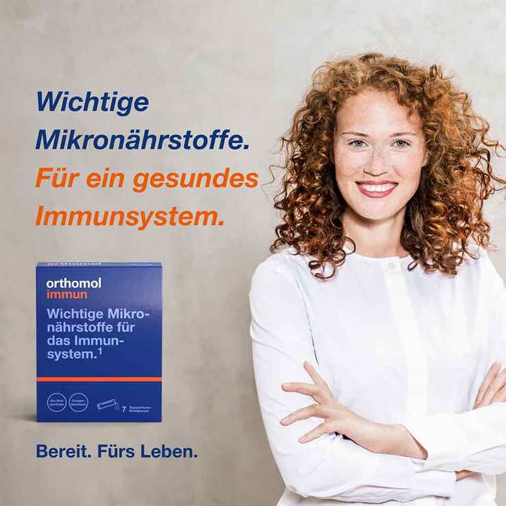 Orthomol Immun Direktgranulat Orange, 7 St