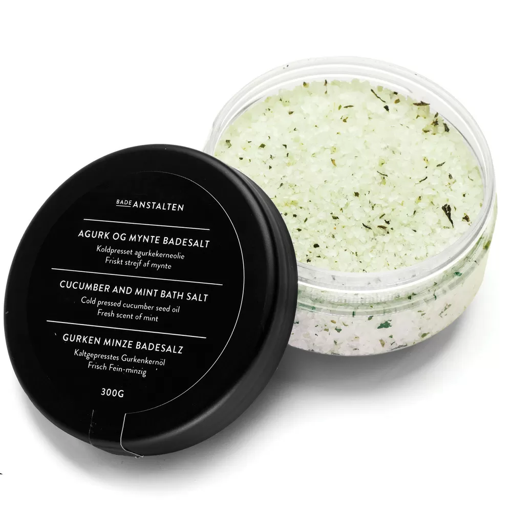 Badeanstalten Badesalt Agurk & Mynte - 300 g