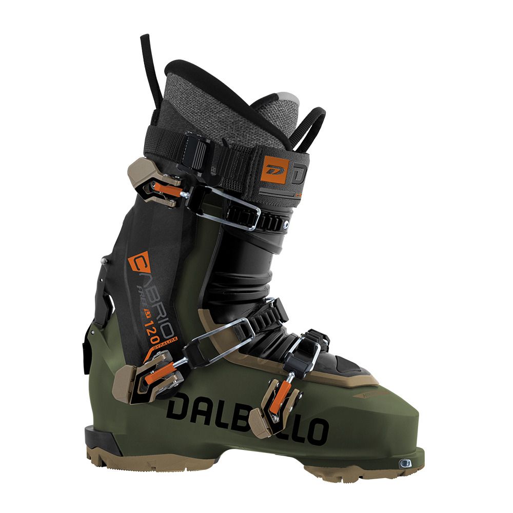 Dalbello CABRIO LV FREE 120 - Chaussures ski moss green/blk