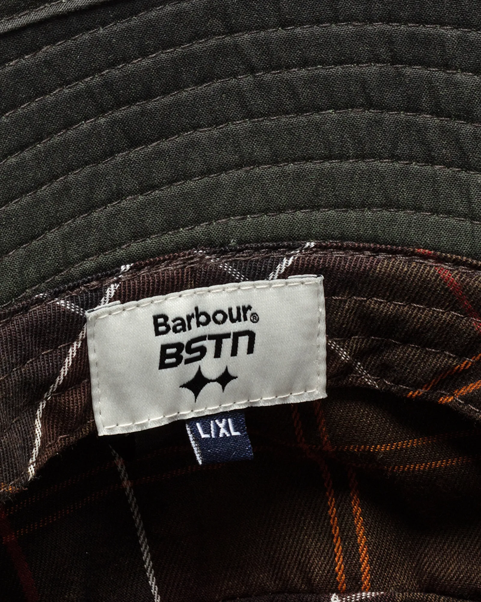Barbour Barbour X BSTN Brand Bucket Hat