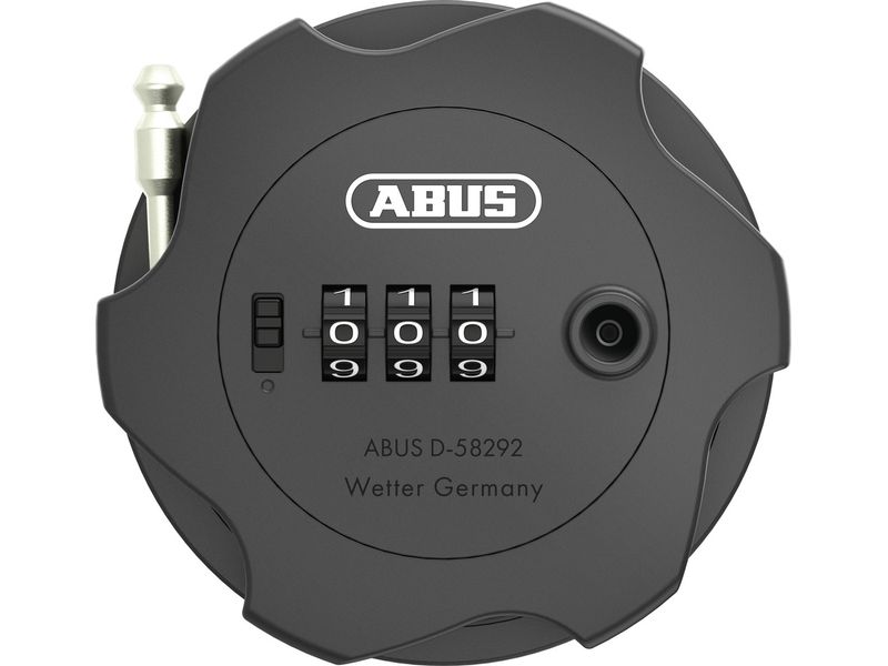 Abus Spezialschloss Combiflex Adventure Kompaktes Kabelschloss mit Spiralkabel