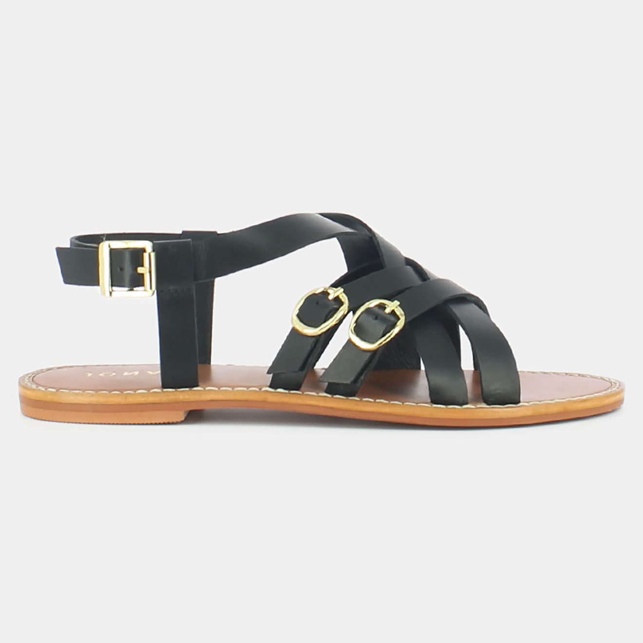 Jonak Sandales en Cuir Woury noires