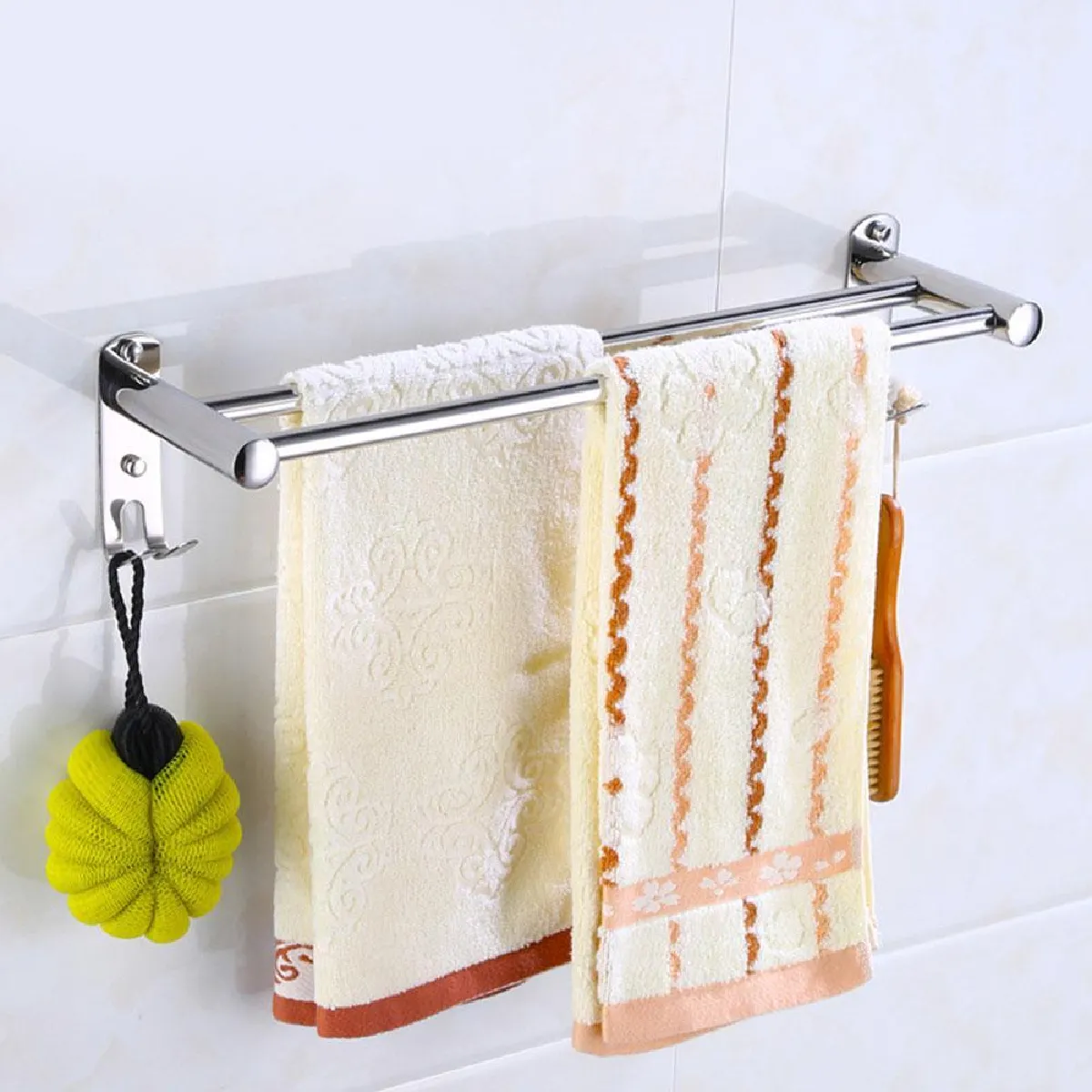 Porte-serviettes Universal 50cm Inox - Argent