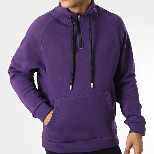 Sweat Col Zippé KL-2101 Violet