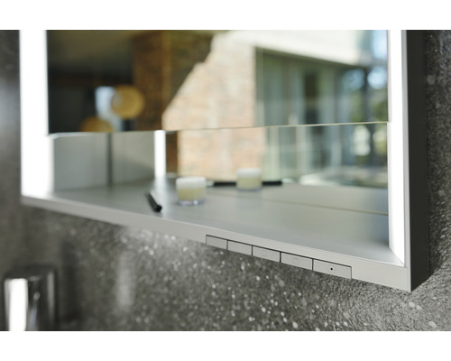 KEUCO Royal Lumos spiegelkast 65 x 16,5 x 73,5 cm, gespiegeld, 1-deurs, LED, IP 24, 712