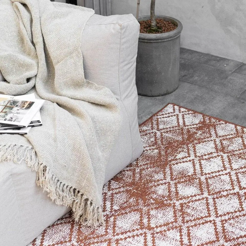 Eva Interior Buitenkleed Roest Frost - 340 x 240 cm