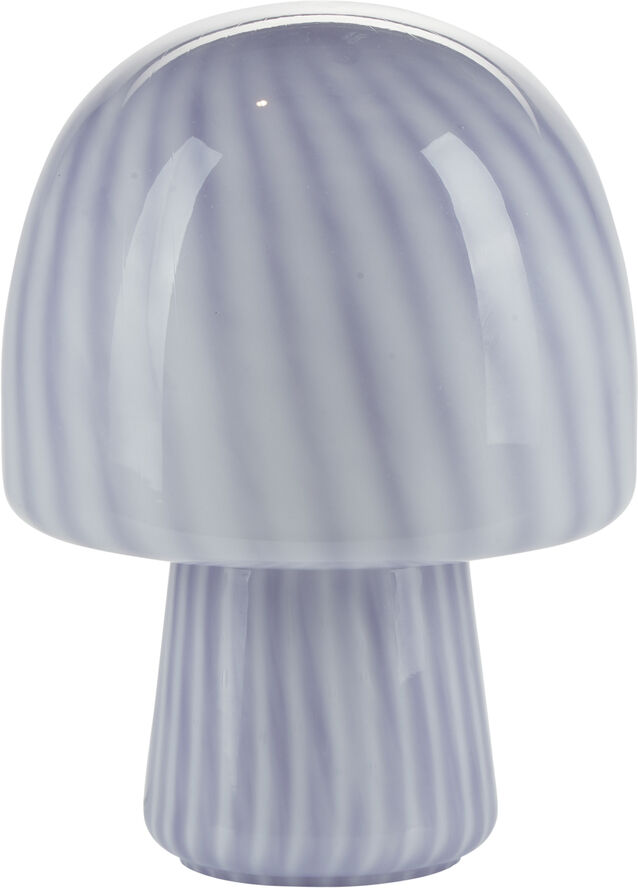 Cozy Living Funghi Table Lamp Stipes white/blue