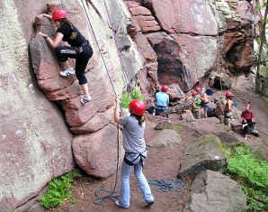 Familienkletterkurs in Hauenstein als Geschenkidee
