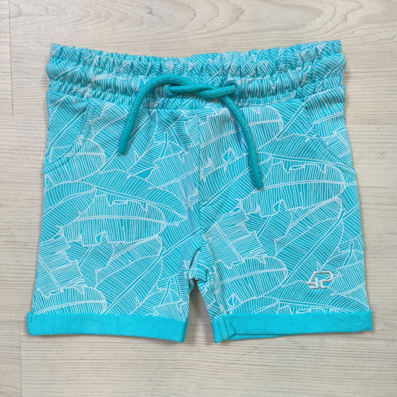 Printed sweatshort - Blue Radiance