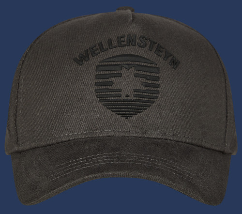 Stripe Cap Baumwolle, Blackarmy/Black