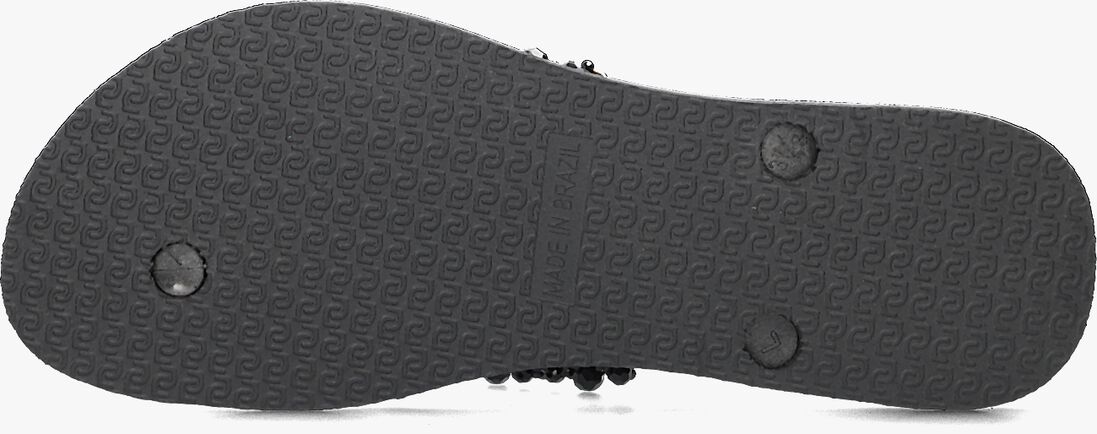 UZURII zwarte uzurii teenslippers lizzy