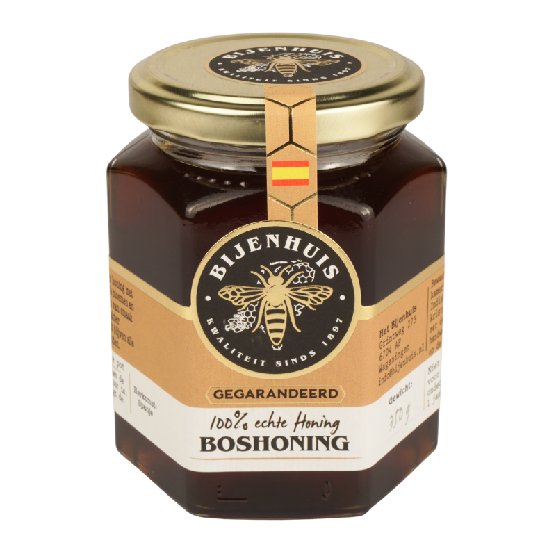 Bijenhuis bos honing 350 gram