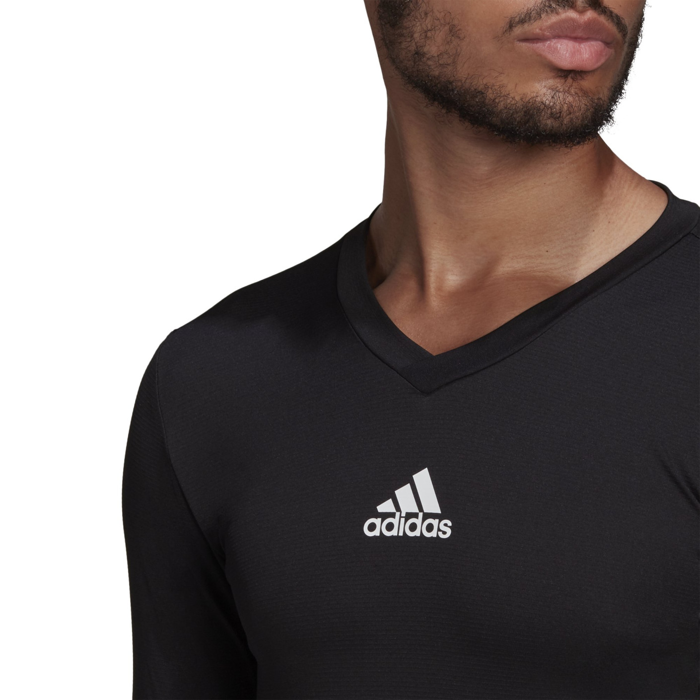 Adidas Team Base Ondershirt Zwart Wit