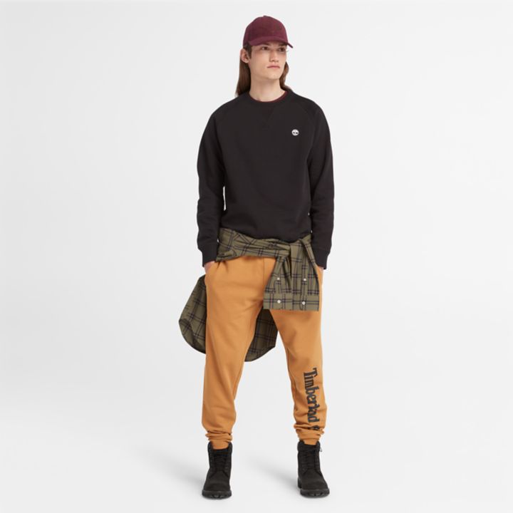 Moletom Exeter River Crewneck Masculino na cor Preta