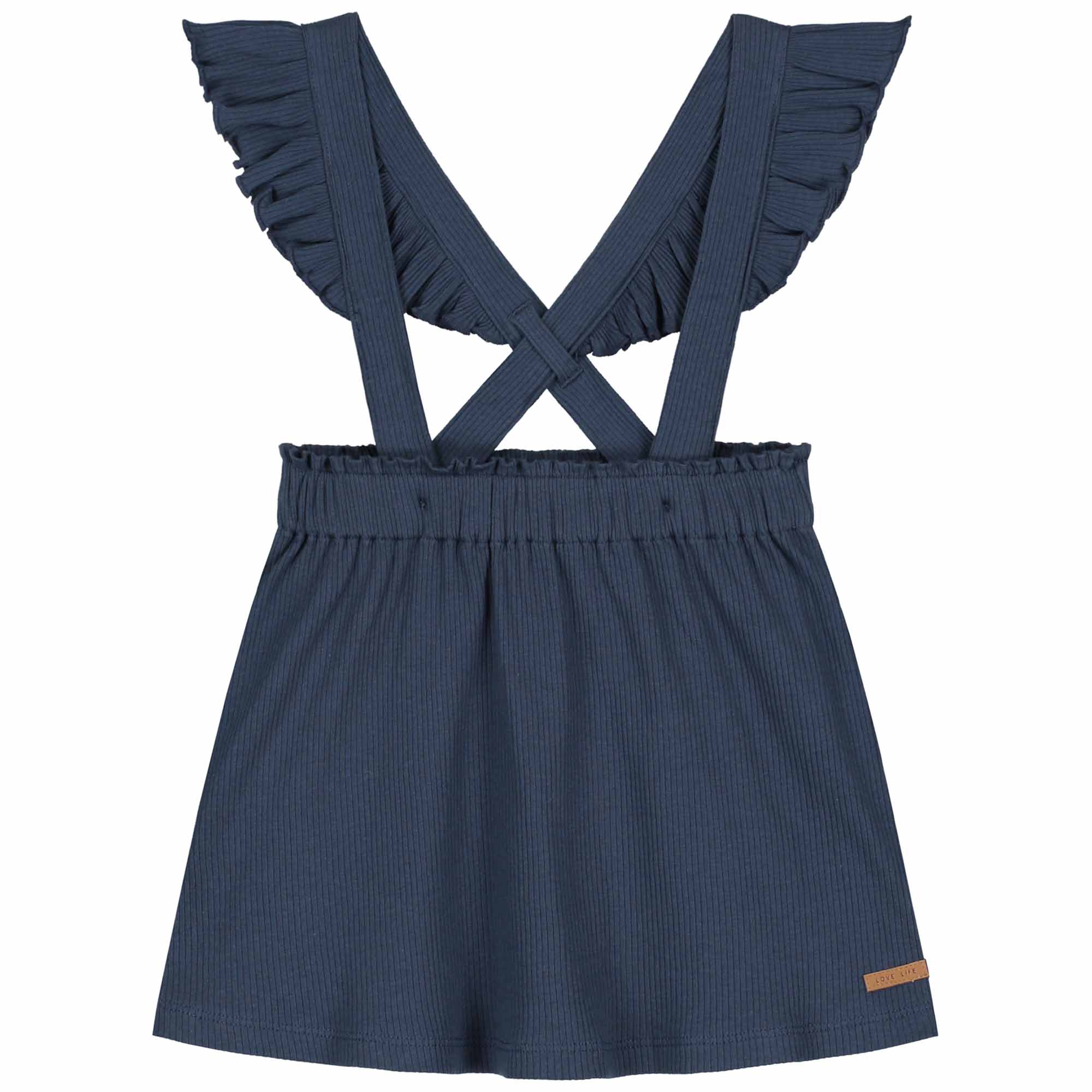 Prénatal baby rok  effen blauw