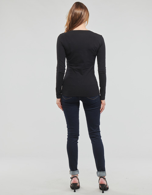 Guess - LS SN ADELINA TEE - Noir