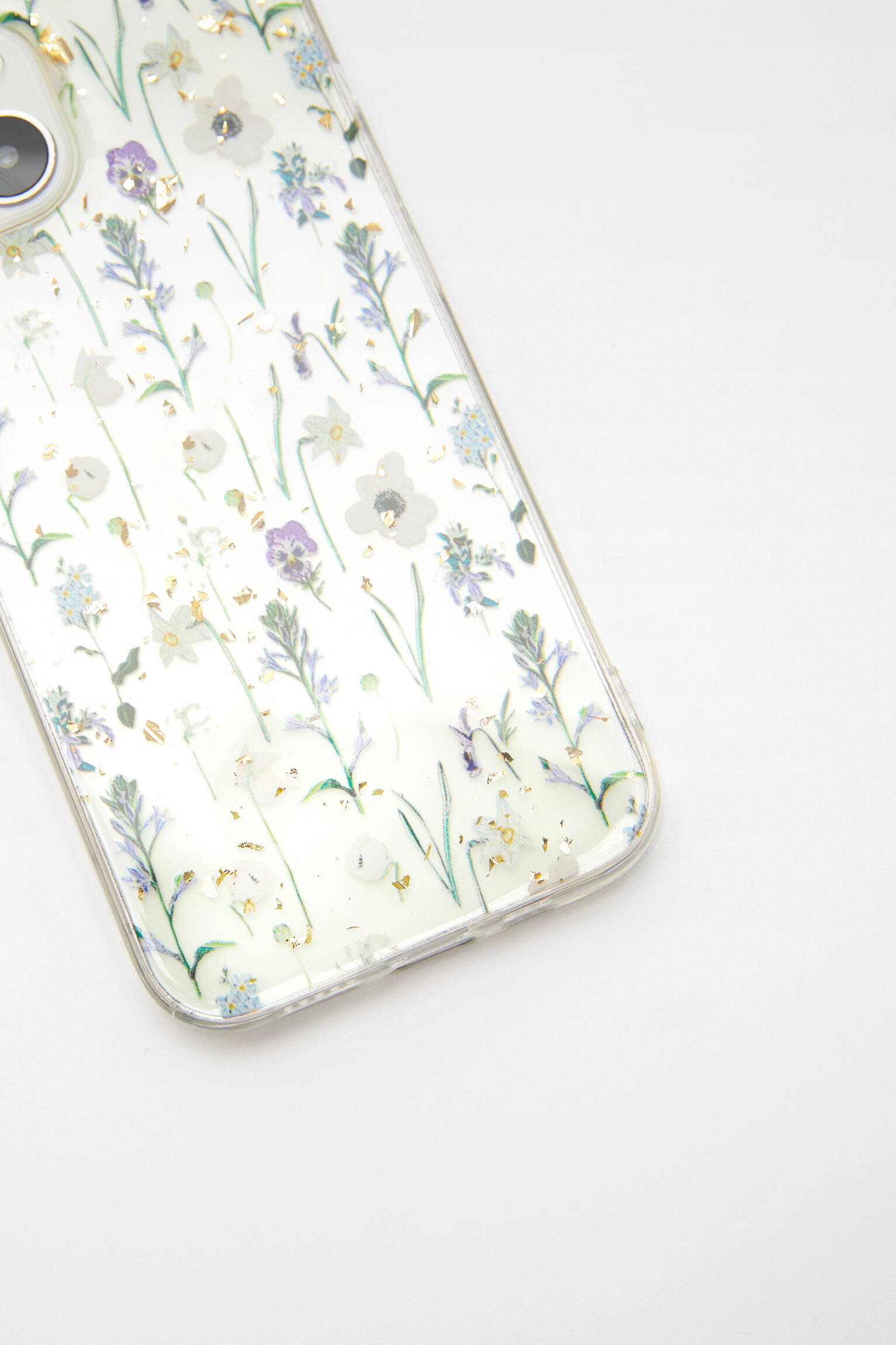 CAPA PARA IPHONE COM FLORES - VARIADAS