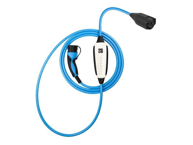 NRGkick Mobile Ladestation 32A Pure, 5 m, WLAN, BLE Mobile Ladeeinheit für Elektrofahrzeuge mit WLAN und Bluetooth